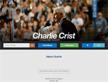 Tablet Screenshot of charliecrist.com